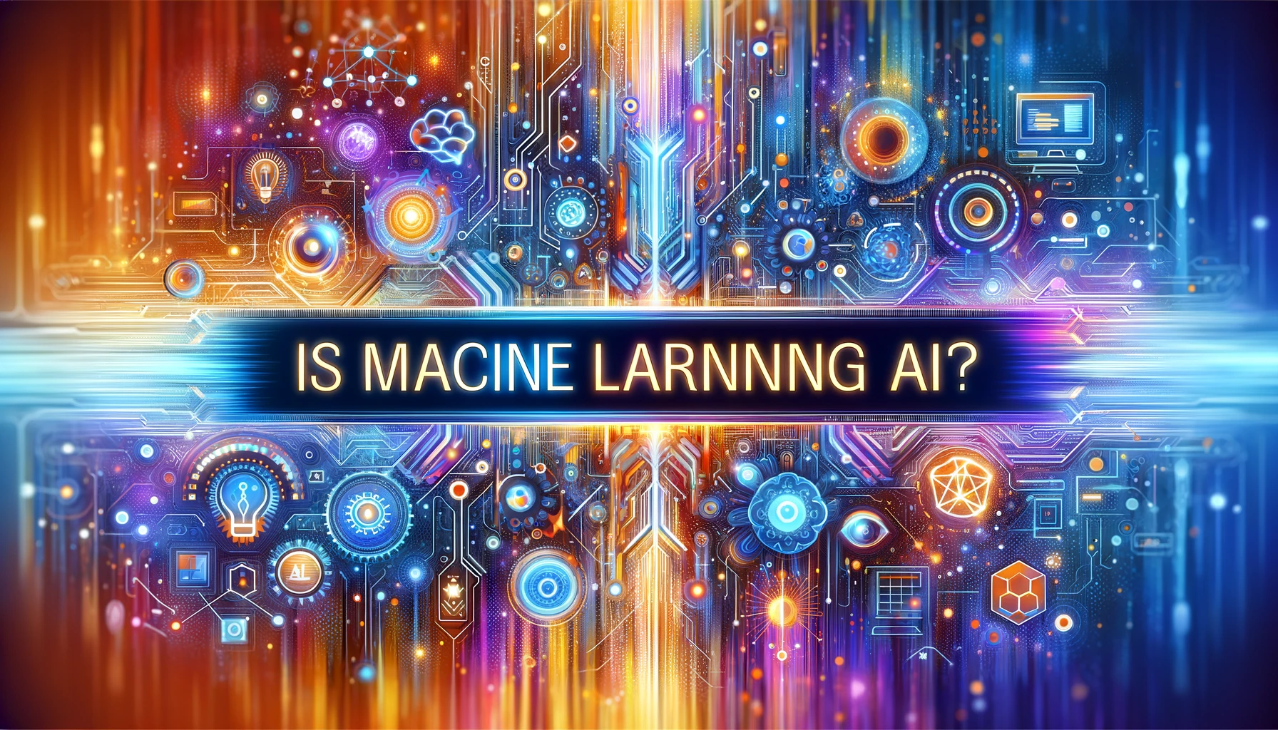 featured image of an artical on Machine Learning AI