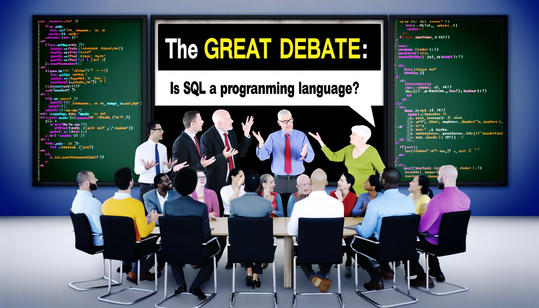 featured image of an artical The Great Debate Is SQL a Programming Language